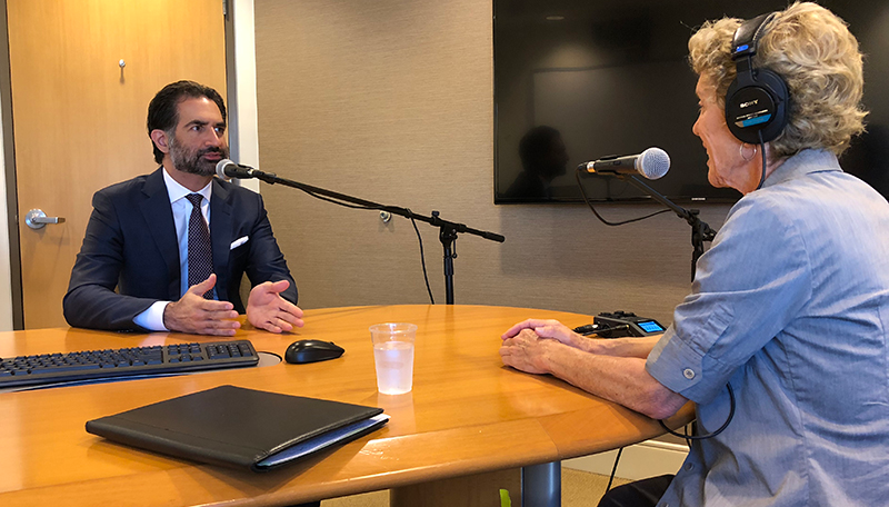 Dr. Rasouli on Meet the Doctors Podcast